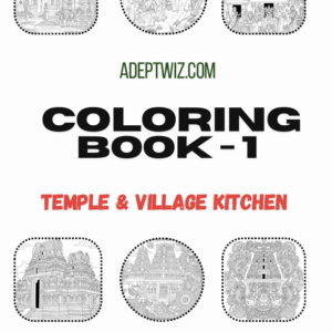AdeptWiz Coloring Book Vol 1